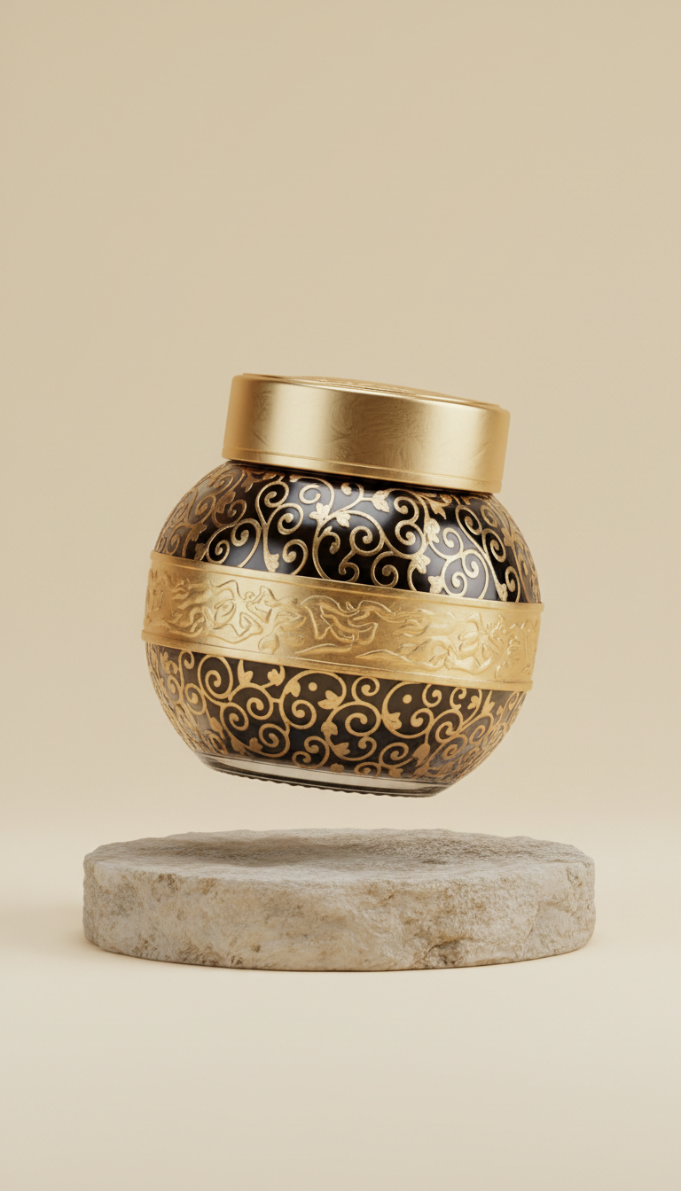 Gift edition shilajit gold-leaf packaging