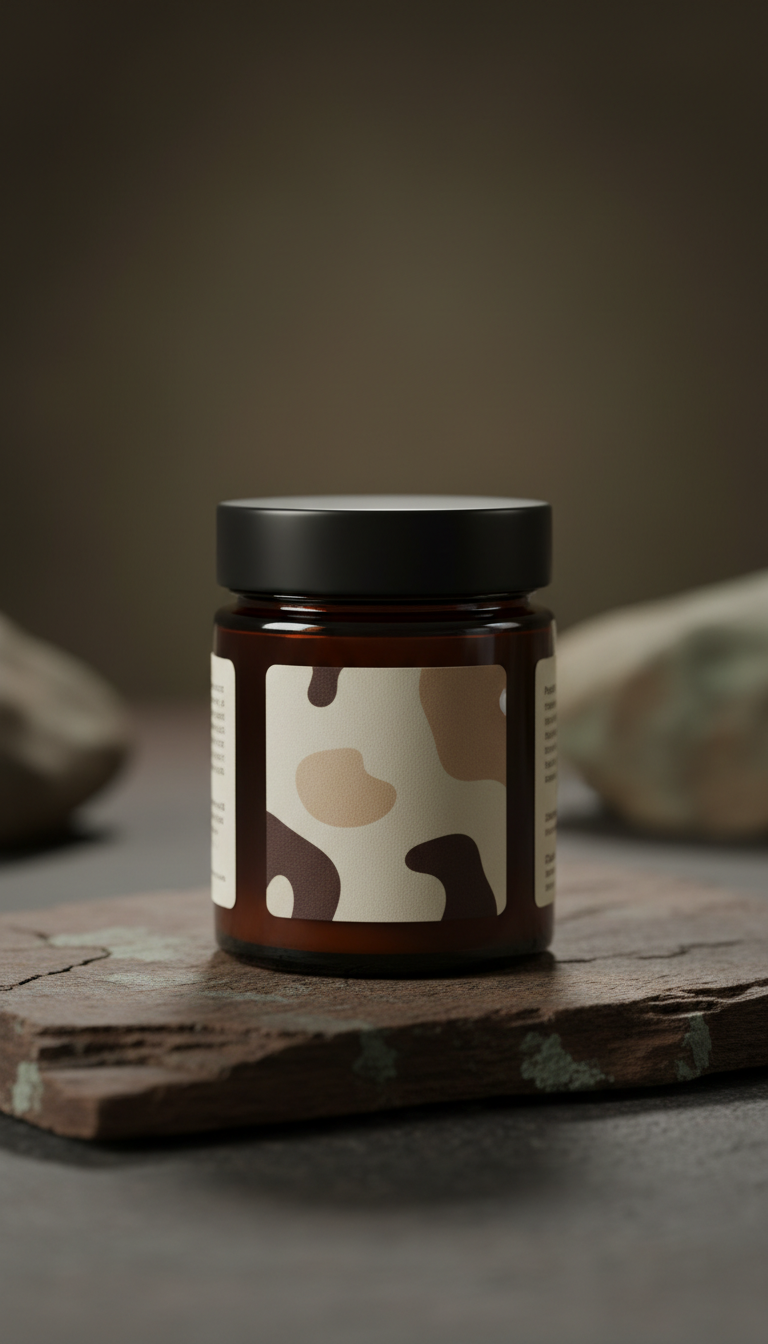 Pure Himalayan shilajit resin glass jar